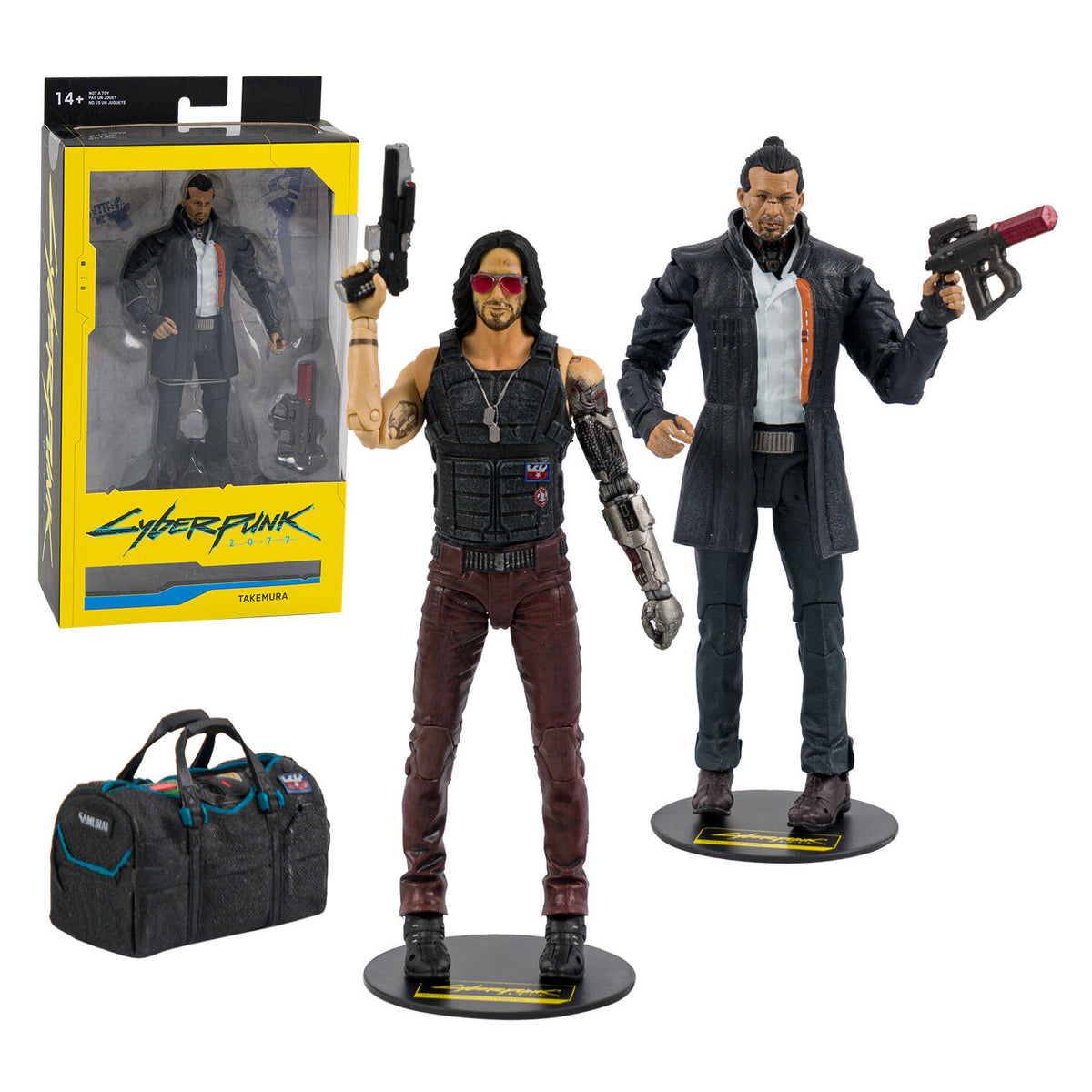 Cyberpunk 2077 7 Inch Action Figure Wave 2 - Takemura IN STOCK