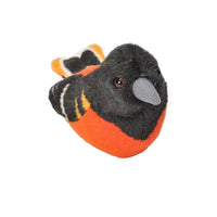 Wild Republic Audubon II Baltimore Oriole Stuffed Animal with Sound 5.5"