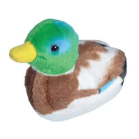 Wild Republic Audubon II Mallard Duck Stuffed Animal with Sound 5.5"