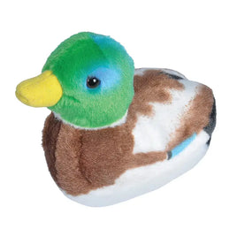 Wild Republic Audubon II Mallard Duck Stuffed Animal with Sound 5.5"