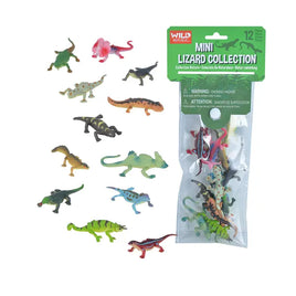 Wild Republic Mini Lizard Figurine Collection