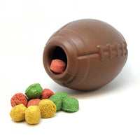 Rubber Football Chew Toy - Treat Dispenser - Slow Feeder