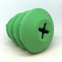 Christmas Tree Natural Rubber Chew Toy and Treat Dispenser