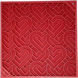 Heart Design "Love" eMat, Enrichment Lick Mat