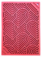 Heart Design "Love" eMat, Enrichment Lick Mat