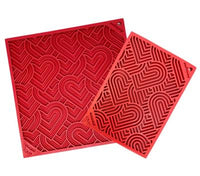 Heart Design "Love" eMat, Enrichment Lick Mat