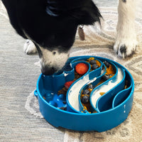 Wave Design eBowl Enrichment Slow Feeder Bowl for Dogs - SodaPup