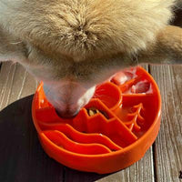 Great Outdoors Design eBowl Enrichment Slow Feeder Bowl for Dogs