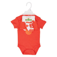 3-Piece Elmo Baby Body Suit, Cap, Bootie Set