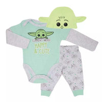 3-Piece Baby Clothing Set - Star Wars - Baby Yoda