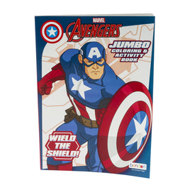 Avengers Jumbo Coloring & Activity Book