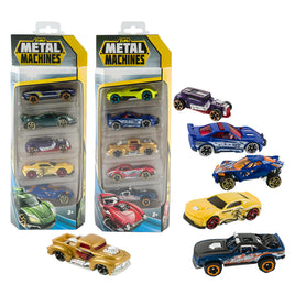 Zuru Metal Machines Cars - 5 Pack