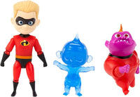 Incredibles Action Figures - 3pcs