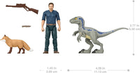 Jurassic World Toys Dominion Owen & Velociraptor Beta Action Figures