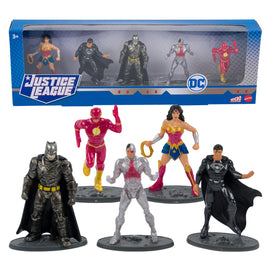 Justice League 3" Mini Figurines - 5pk