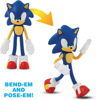 Sonic the Hedgehog Bend-Ems Action Figures