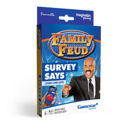 Family Feud Jumbo Card Game