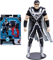 DC Multiverse Blackest Night 7" Black Lantern Superman Figure