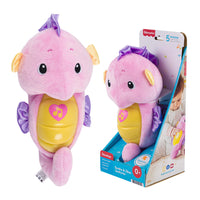 Pink Sooth and Glow Seahorse Plush