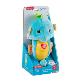 Blue Sooth and Glow Seahorse Plush