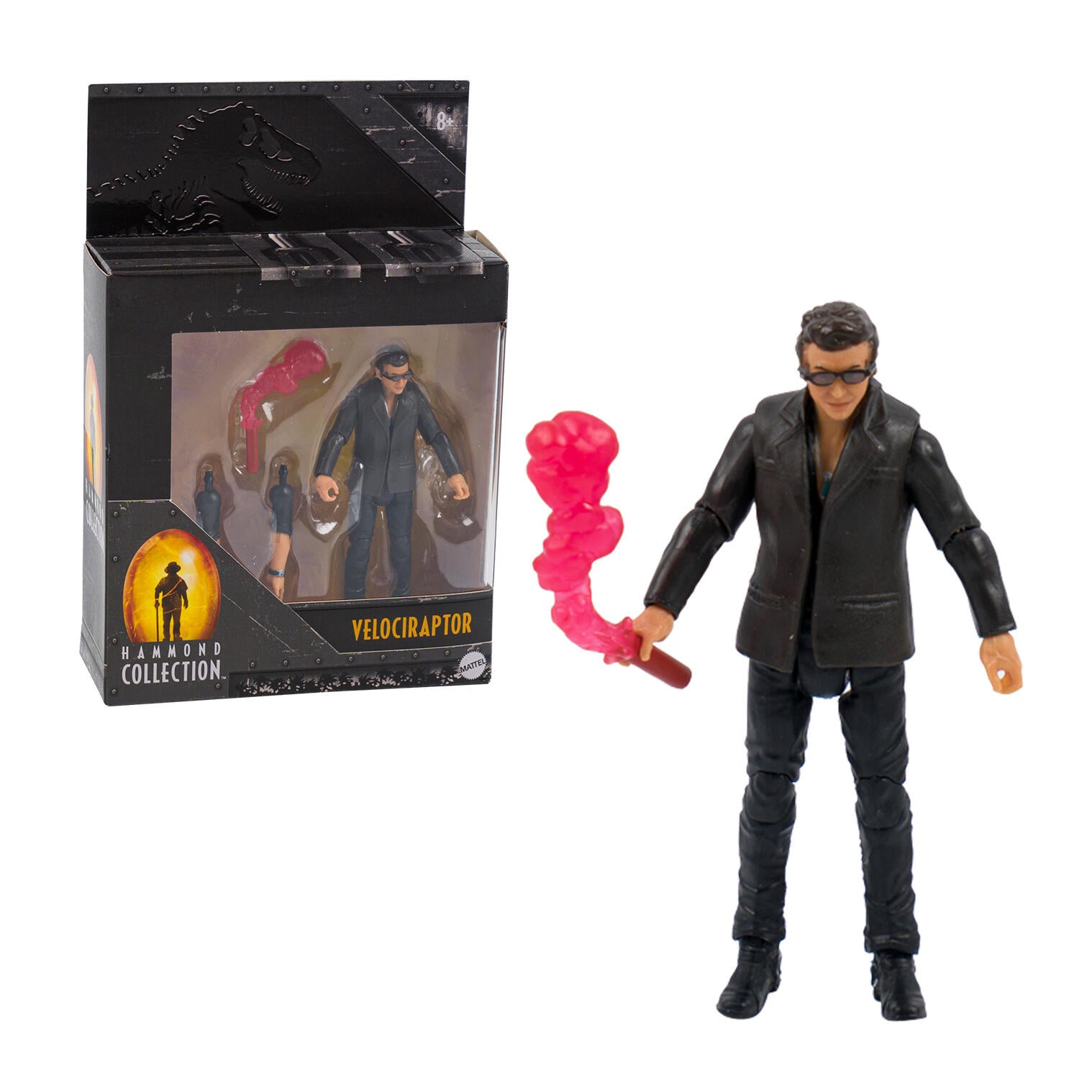 Jurassic World Dr. Ian Malcolm Action Figure| Odin & Salem