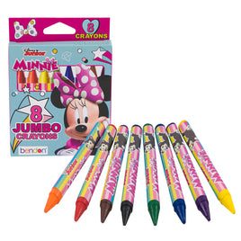 Minnie Mouse Jumbo 8ct Crayons