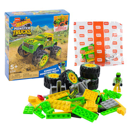 Hot Wheels Monster Truck Building Set - Gunkster Monster Truck