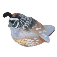 Wild Republic Audubon II California Quail Stuffed Animal with Sound 5.5"