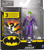 DC 4" Action Figures with 3 Mystery Accessories