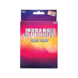 Jeopardy Card Game