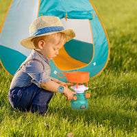 Kids Camping Tent with Bug Catcher and Food - 36 Pcs