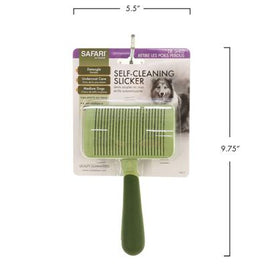 Safari® Self-Cleaning Slicker Brush - Medium