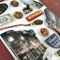 Harry Potter Stickers - Diagon Alley 3D