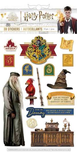 Harry Potter Stickers - Dumbledore 3D