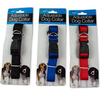 Adjustable Nylon Dog Collar, 3/4" Wide