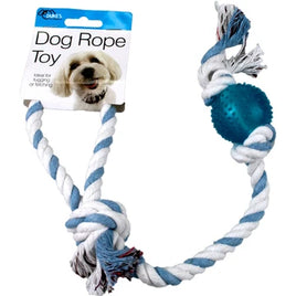 Dog Rope Toy with Ball