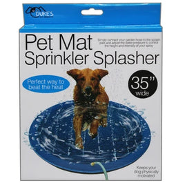 Pet Mat Sprinkler Splasher, Dog Splash Pad - 35"