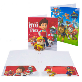 Paw Patrol Portfolio Folder