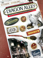 Harry Potter Stickers - Diagon Alley 3D