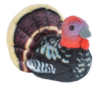 Wild Republic Audubon II Wild Turkey Stuffed Animal with Sound 5.5"