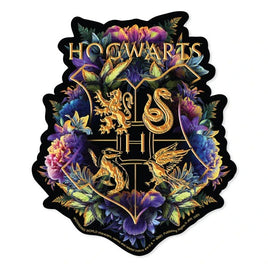 Harry Potter Hogwarts Crest Watercolor Vinyl Sticker