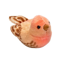 Wild Republic Audubon II House Finch Stuffed Animal with Sound 5.5"