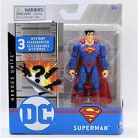 DC 4" Action Figures with 3 Mystery Accessories