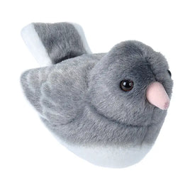 Wild Republic Audubon II Dark Eyed Junco Stuffed Animal with Sound 5.5"