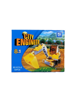 City Engineer Building Blocks - Construction Vehicles