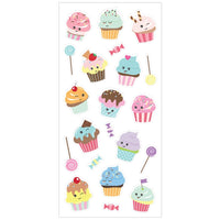 Vanilla Cupcakes Scratch and Sniff Stickers