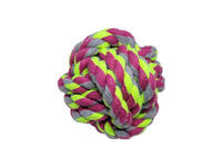 Knotted Rope Dog Fetch Ball