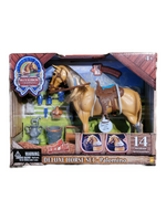 Blue Ribbon Champions Deluxe Horse Set - Quarter Horse(Palomino)