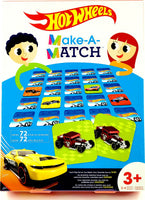 Hot Wheels Make-A-Match Card Game